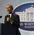 <p>Presidente dos EUA, Barack Obama, discursa em Washington, em 14 de dezembro</p>  Foto: Larry Downing / Reuters