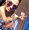 Isis Valverde posa de biquíni   Foto: Instagram / Reprodução