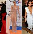 <p>Famosas deram o que falar com looks ousados em 2014</p>  Foto: Getty Images 