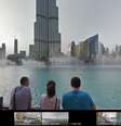 Edifício Burj Khalifa, na visão da rua do Google Street Views   Foto: Google Maps / Reprodução