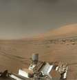 Para cientistas da Nasa, origem do Monte Sharp só poderia ter sido obtida com ajuda de robô  Foto: BBC News Brasil
