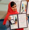 Malala se tornou a ganhadora mais jovem do prêmio Nobel da paz  Foto: Suzanne Plunkett  / Reuters