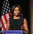 <p>"Gostaria que todos fossem felizes, e queria dormir até tarde. Talvez consiga realizar esse desejo", disse Michelle</p>  Foto: Getty Images