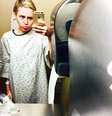 <p>Cantora foi hospitalizada para realizar o procedimento</p>  Foto: @mileycyrus/Instagram / Reprodução