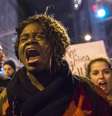 NY: 30 mil protestam contra o racismo e a violência policial  Foto: Elizabeth Shafiroff / Reuters
