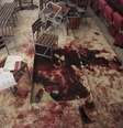 <p>O massacre na Escola P&uacute;blica do Ex&eacute;rcito de Peshawar deixou rastros de sangue por todos os lados</p>  Foto: Fayaz Aziz / Reuters