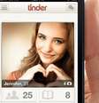 <p>Tinder testa novo sistema</p>  Foto: Tinder
