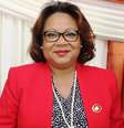 Florence Duperval Guillaume foi nomeada como primeira-ministra interina no lugar de Laurent Lamothe neste domingo  Foto: Facebook/ Mspp Ministère Santé / Reprodução