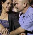 <p>Gerardo Hern&aacute;ndez e a mulher Adriana P&eacute;rez</p>  Foto: BBC Mundo / Reuters