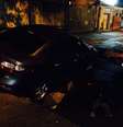 <p>O ve&iacute;culo estava vazio e ningu&eacute;m ficou ferido</p>  Foto: Sandro Cabral / vc repórter