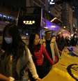 Manifestantes protestam pela democracia em hong Kong  Foto: AFP