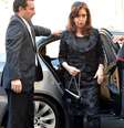 <p>Cristina já havia sofrido uma lesão no mesmo local quando visitou Roma</p>  Foto: Archivo