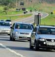 <p>Tráfego na rodovia Carvalho Pinto</p>  Foto: Nilton Cardin / Futura Press