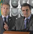 <p>O ministro da Saúde, Arthur Chioro (esq.), e o da Justiça, Eduardo Cardozo, durante anúncio das medidas</p>  Foto: Agência do Ministério da Justiça / Divulgação
