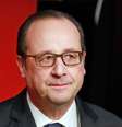 Presidente francês, François Hollande, durante entrevista nos estúdios da rádio France Inter, em Paris. 05/01/2014  Foto: Remy de la Mauviniere / Reuters
