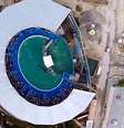 <p>O tanque onde vive a orca Lolita tem 10 metros de diâmetro</p>  Foto: Daily Mail / Reprodução