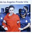 María de los Angeles Pineda é transferida para uma prisão de segurança máxima do estado de Nayari  Foto: Procuradoria Geral da República  / Reuters