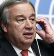 Alto comissário da ONU para refugiados, Antonio Guterres, durante entrevista coletiva em Genebra. 08/12/2014  Foto: Pierre Albouy / Reuters