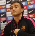 Luis Enrique concede entrevista; situação delicada no Barcelona  Foto: Alejandro García / EFE