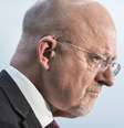 Diretor de Inteligência Nacional dos Estados Unidos, James Clapper, durante cerimônia em Maryland. 28/3/2014  Foto: Brendan Smialowski / Reuters