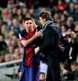 Messi e Tito Vilanova viraram amigos no Barcelona  Foto: David Ramos / Getty Images 