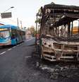 Ônibus foram incendiados em São Paulo nesta quarta  Foto: Douglas Pingituro / Futura Press