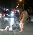 Chinês foi flagrado batendo na mulher depois de ela cortar seu pênis por duas vezes - e sumir com o órgão  Foto: The Mirror / Reprodução