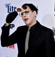 Marilyn Manson em evento de setembro do ano passado  Foto: Kevin Winter / Getty Images 