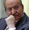 O então rei da Espanha Juan Carlos participa de evento em palácio de El Pardo, nos arredores de Madri. 13/06/2014  Foto: Andrea Comas / Reuters