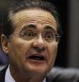<p>Renan Calheiros (PMDB-AL) teve 49 votos contra 31 de Luiz Henrique (PMDB-SC) - eleição teve 1 voto nulo</p>  Foto: Ueslei Marcelino / Reuters