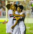 São Paulo vibra com vitória: vingança e clássico pela frente  Foto: Lucas Lacaz Ruiz / Futura Press
