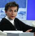 Secretária-executiva da ONU para mudanças climáticas, Christiana Figueres, durante evento em Davos, na Suíça, nesta quinta-feira. 22/01/2015  Foto: Ruben Sprich / Reuters