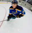 <p>Jogador do St. Louis Blues tem sua jogada acompanhada por uma câmera da GoPro</p>  Foto: GoPro / Divulgação