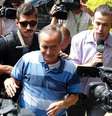 Ex-diretor da Petrobras Nestor Cerveró chega à PF em Curitiba (PF). 14/1/2015  Foto: Daniel Derevecki / Reuters