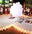 <p>Parentes e amigos lembraram o 2º ano da tragédia em janeiro</p>  Foto: Wagner Machado / Terra
