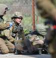 Soldado israelense fica ferido perto de fronteira com o Líbano. 28/01/2015.  Foto: JINIPIX / Reuters