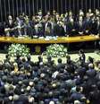 Eduardo Cunha foi eleito para presidir a Câmara dos Deputados pelos próximos dois anos  Foto: Laycer Tomaz / Agência Câmara