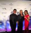 Junno Andrade, Xuxa e Sasha em Miami  Foto: Facebook Xuxa / Reprodução