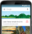 Lançado em 2012, o Google Now dá ao usuário resultados de buscas personalizadas como previsão do tempo  Foto: Google / Divulgação