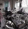 Casa destruída por bombardeio nos arredores de Donetsk, segundo moradores. 30/01/2015  Foto: Alexander Ermochenko / Reuters