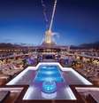 Com 239,2 metros de comprimento, o Riviera possui 625 cabines, algumas delas tão espaçosas que mais parecem apartamentos. O clima a bordo é o mesmo de um clube de campo associado a um serviço personalizado  Foto: Oceania Cruises/Divulgação
