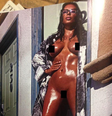 Kim Kardashian aparece nua em foto vazada  Foto: Twitter / Reprodução