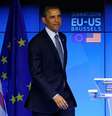 <p>Na época, Obama era candidato à presidência dos Estados Unidos na disputa contra o também senador, John McCain do Arizona</p>  Foto: Yves Herman / Reuters