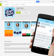 App pode ser baixado gratuitamente apenas na loja de aplicativos do Google, Google Play  Foto: Facebook  High There / Reprodução