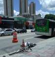 Mulher morreu atropelada na avenida João Paulo I, zona norte de São Paulo  Foto: Alfredo Bazzolli / vc repórter
