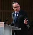 Presidente francês François Hollande faz discurso em Paris. 06/02/2015.  Foto: Ian Langsdon / Reuters