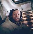 Neil Armstrong foi o primeiro homem a pisar na Lua, em 1969  Foto: Nasa / Divulgação
