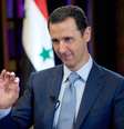 Foto divulgada pela agência de notícias estatal mostra o presidente sírio, Bashar al Assad, durante entrevista à BBC em Damasco  Foto: AP