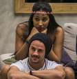 <p>Talita e Rafael são um dos casais da casa do BBB15</p>  Foto: Paulo Belote/TV Globo / Divulgação