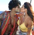 <p>Casal trocou beijos apaixonados no Carnaval</p>  Foto: Fred Pontes/Divulgação